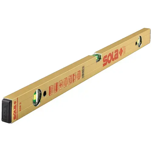 Nivela magnetica SOLA, AZM 3 80cm, precizie 0,5mm/m,3 bule FOCUS, Made in AUSTRIA