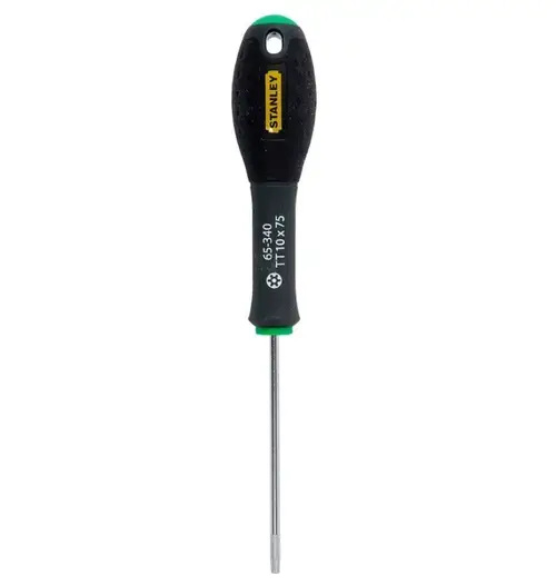 Surubelnita Stanley FatMax 1-65-340, torx siguranta TT10 x 75mm (Negru/Verde)