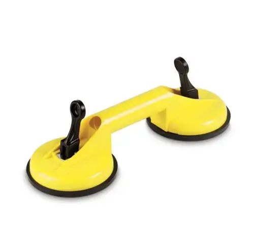 Ventuze pentru geamuri Stanley 2-14-054, cu 2 pad-uri (Galben/Negru)