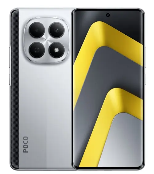 Telefon Mobil Poco M8, Procesor Qualcomm SM6475-AB Snapdragon 6 Gen 3, Octa-Core, Ecran AMOLED 6.77inch, 8GB RAM, 512GB Flash, Camera Duala 50 MP, 5G, Wi-Fi, Dual SIM, Android (Argintiu)