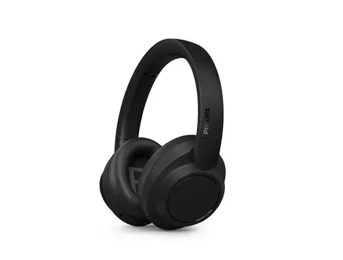 Casti Stereo Wireless Philips Seria 6000 TAH6509BK/00, Bluetooth, ANC Pro, 2 Microfoane, Asistent vocal (Negru)