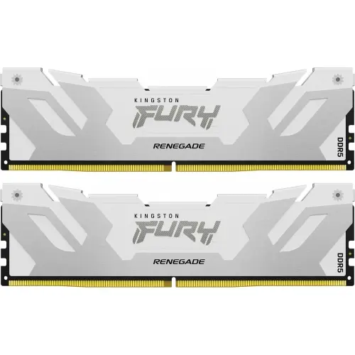 Memorii Kingston FURY Renegade White Intel XMP 3.0, 32GB (2x16GB), DDR5-8000MHz, CL38, Dual Channel