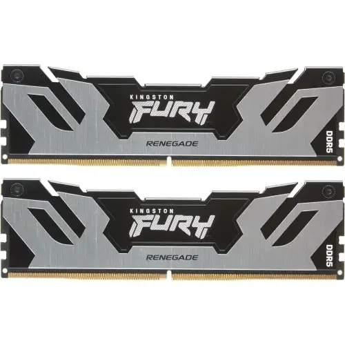 Memorii Kingston FURY Renegade Silver Intel XMP 3.0, 32GB  (2x16GB), DDR5-8000MHz, CL38, Dual Channel