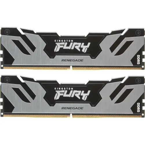 Memorii Kingston FURY Renegade Silver Intel XMP 3.0, 32GB  (2x16GB), DDR5-8000MHz, CL38, Dual Channel