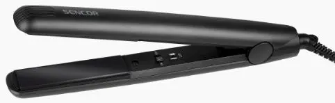 Placa de indreptat parul SENCOR - SHI 110 BK, Cablu de alimentare rotativ 360°, Indicator de functionare LED (Negru)