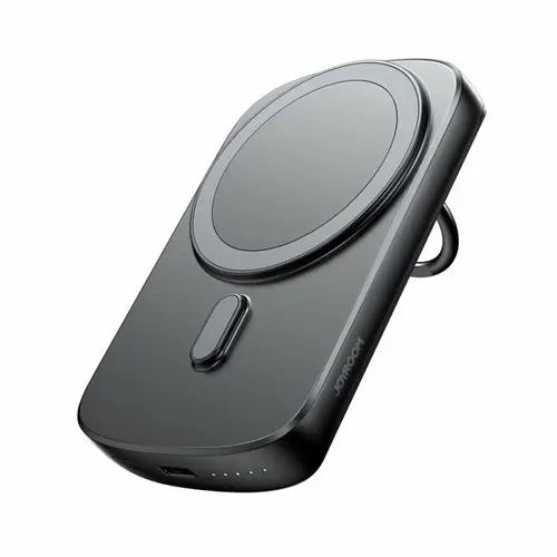 Acumulator extern Joyroom Ring holder, 6000mAh, 15/20W - Wired/Wireless, 1xUSB-C PD (Negru)