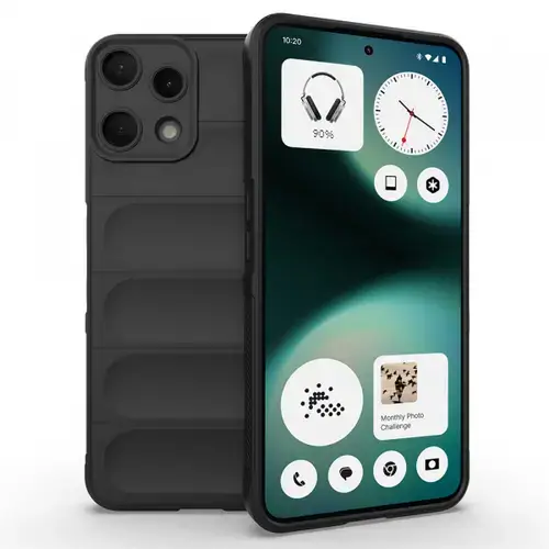 Husa pentru Nothing Phone (3a) Lite, Techsuit, Magic Shield, Neagra
