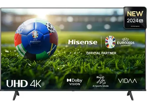 Televizor LED Hisense 127 cm (50inch) 50A6N, Ultra HD 4K, Smart TV, WiFi, CI+
