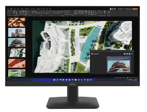 Monitor IPS LED Lenovo ThinkVision 27inch S27-4e, Full HD (1920 x 1080), VGA, HDMI (Negru)