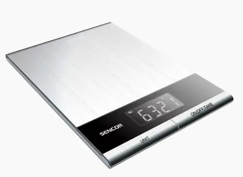 Cantar de bucatarie Sencor SKS 5305, 5kg (Inox)