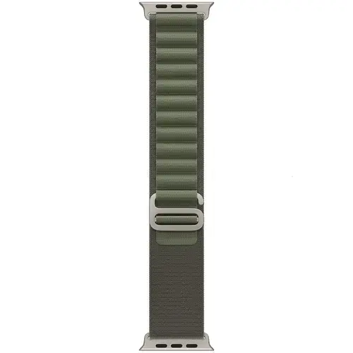 Curea Smartwatch Apple MQE23ZM/A pentru Watch 49mm, Alpine Loop, Small (Verde)