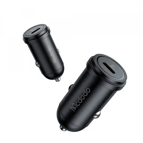 Incarcator Auto McDodo CC-7491 Obsidian, 30W, 3A, 1 x USB-C (Negru)