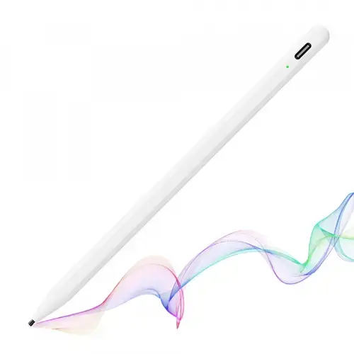 Touch Pen Techsuit A580S pentru Apple iPad, Versiune Activ (Alb)