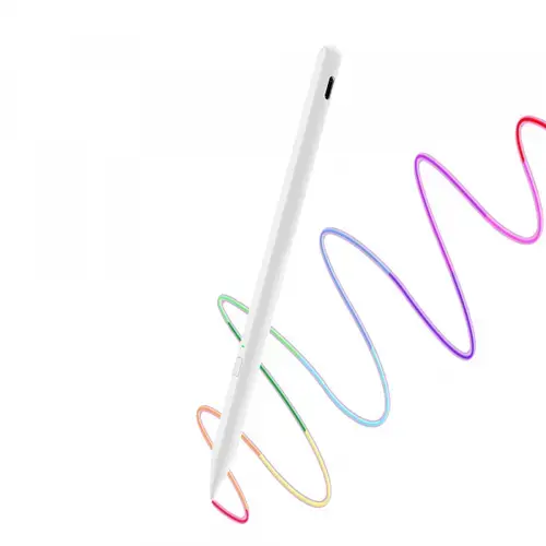 Touch Pen Techsuit AX10 pentru Apple iPad, Versiune Activ (Alb)