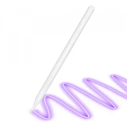 Touch Pen Techsuit V15 pentru Apple iPad, Versiune Activ (Alb)