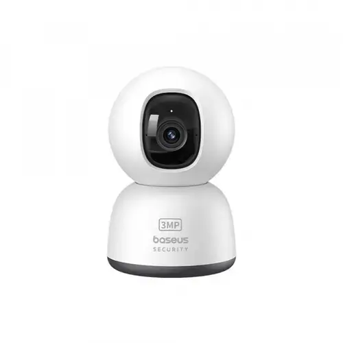 Camera de Supraveghere Interior Baseus P1 Lite, Wi-Fi, 3MP 2K 2304x1296, Compatibilitate Amazon Alexa si Google Assistant (Alb)
