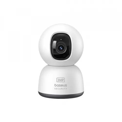 Camera de Supraveghere Interior Baseus P1 Lite, Wi-Fi, 3MP 2K 2304x1296, Compatibilitate Amazon Alexa si Google Assistant (Alb)
