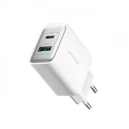 Incarcator retea Joyroom JR-TCF15, 30W, 5A, 1 x USB-A - 1 x USB-C (Alb)