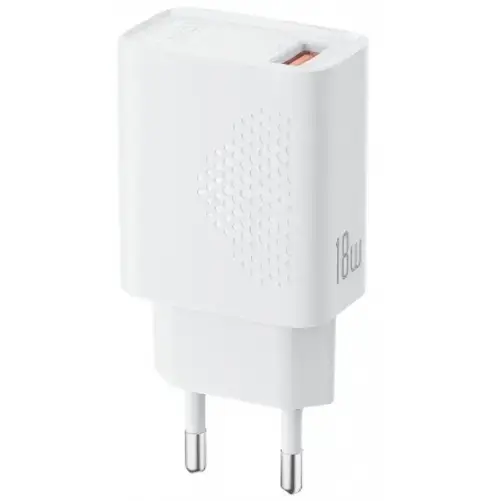 Incarcator Retea XO Design L159, 18 W, 3A, 1 x USB-A (Alb)