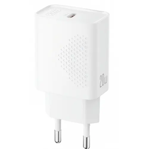 Incarcator Retea USB-C XO Design L160, 20W, 3A, 1 x USB-C (Alb)