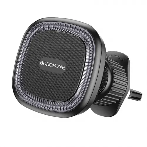 Suport Auto Magnetic Borofone BH96 Ice, Telefoane intre 4.5 si 7 inch (Negru/Gri)