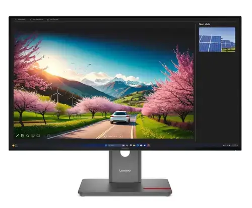 Monitor IPS LED Lenovo ThinkVision 31.5inch P32UD-40, UHD (3840 x 2160), HDMI, DisplayPort, Pivot, 120 Hz, 4 ms (Negru)