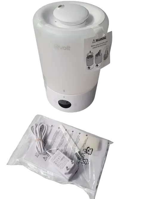 Umidificator de aer LEVOIT Dual 200S, SMART, WI-FI Ultrasonic, Rezervor 3 L, Silentios, Aromaterapie, Functie AUTO, Autonomie 25 ore (Alb)
