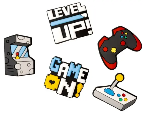 Sticker 3D OEM GameOn pentru Husa Telefon / Tableta, Set 5 bucati, Multicolor