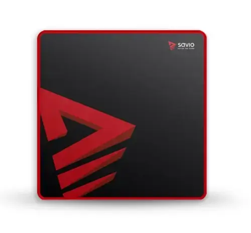 Mousepad Savio Turbo Dynamic M, 450x450mm (Rosu/Negru)