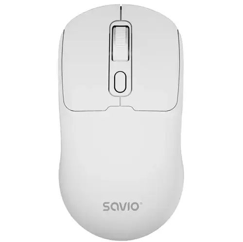 Mouse Savio MB-04 MB-04, Bluetooth 5.4, Wireless 2.4Ghz (Alb)