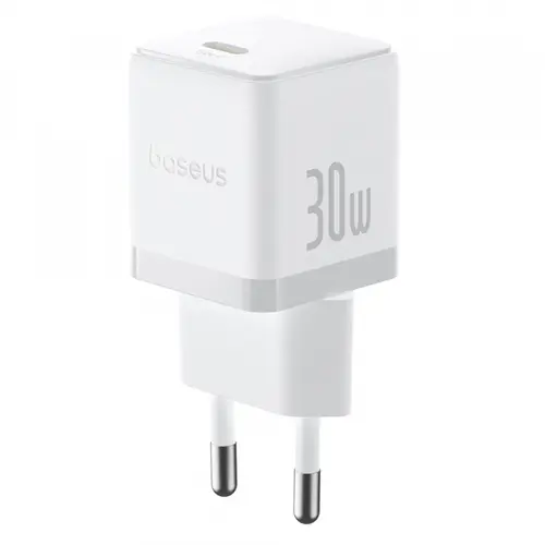 Incarcator Retea Baseus Palm, 30W, 3A, 1 x USB-C, P10111605213-00 (Alb)