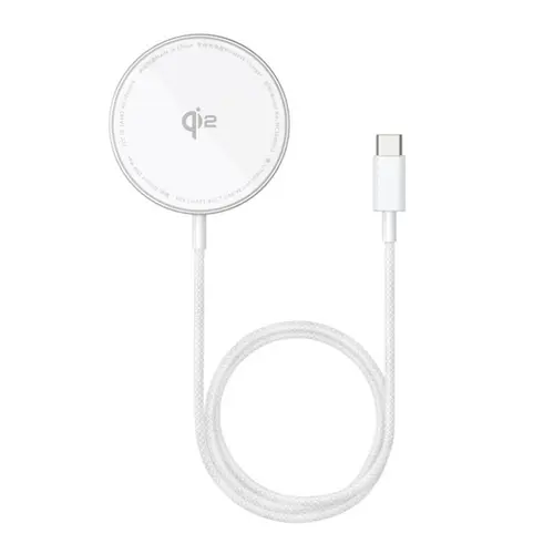 Incarcator Retea Wireless Baseus Simple Mini4 Air, 15W, 1.67A, P10278200S11-00 (Argintiu)