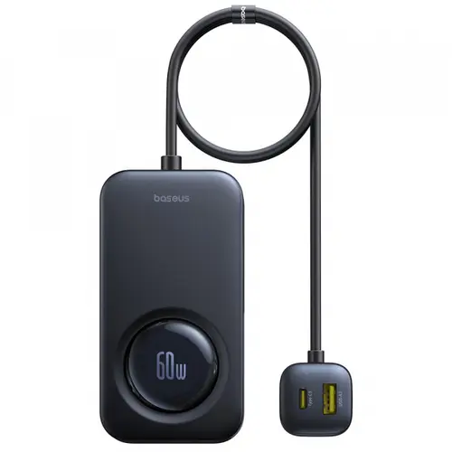 Incarcator Auto Baseus PrimeTrip VW1, 105W, 3A, 3 x USB-A - 2 x USB-C, C00069000121-00 (Negru)