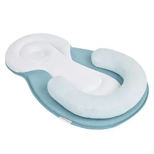 Suport pentru somn 2 in 1 Babymoov Cosydream Mosaic (Albastru)