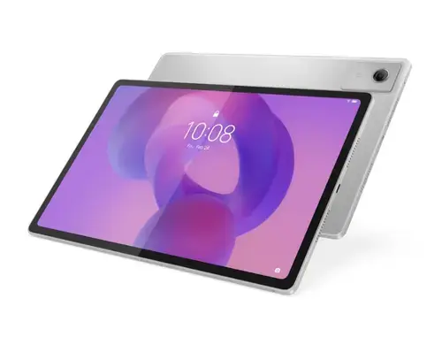 Tableta Lenovo Idea Tab Plus TB361FU, Procesor MediaTek Dimensity 6400 Octa-Core, Ecran IPS 2.5K 12.1inch, 8GB RAM, 256GB Flash, 13MP, Wi-Fi, Bluetooth, Android 15 + Lenovo Tab Pen si Lenovo Folio Keyboard (Argintiu)
