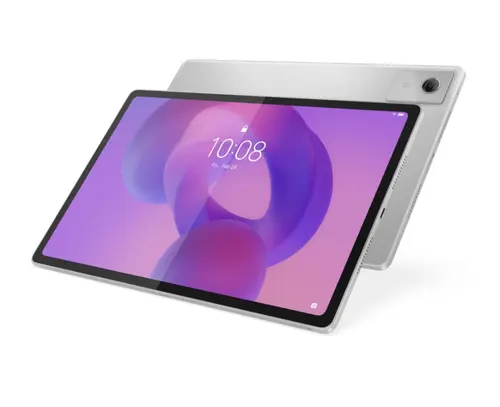 Tableta Lenovo Idea Tab Plus TB361FU, Procesor MediaTek Dimensity 6400 Octa-Core, Ecran IPS 2.5K 12.1inch, 8GB RAM, 256GB Flash, 13MP, Wi-Fi, Bluetooth, Android 15 + Lenovo Tab Pen si Lenovo Folio Keyboard (Argintiu)