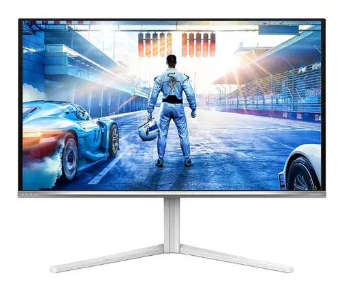 Monitor Gaming QD OLED Philips 27inch 27M2N6501L/00, QHD (2560 x 1440), HDMI, DisplayPort, Pivot, 240 Hz, 0.03 ms (Alb)