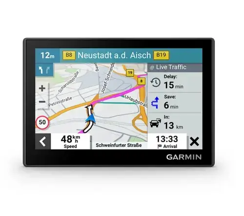 Navigatie GPS Garmin Drive 53 Full EU, Ecran multitactil WVGA 800x480, 16GB Flash (Negru)