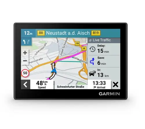 Navigatie GPS Garmin Drive 53 Full EU, Ecran multitactil WVGA 800x480, 16GB Flash (Negru)