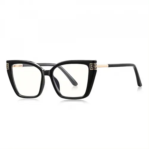 Ochelari pentru calculator Techsuit 2260, Anti-Blue Light (Negru/Auriu)
