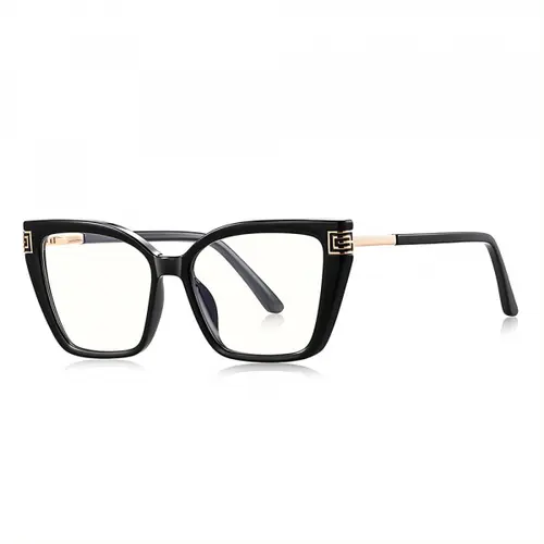 Ochelari pentru calculator Techsuit 2260, Anti-Blue Light (Negru/Auriu)