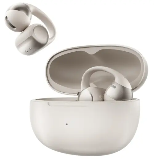 Casti alergare wireless Shokz OpenDots One, Bluetooth 5.4, Autonomie 10 ore, IP54 (Gri)