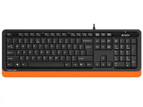 Tastatura A4TECH FSTYLER FK10 (Negru/Portocaliu)