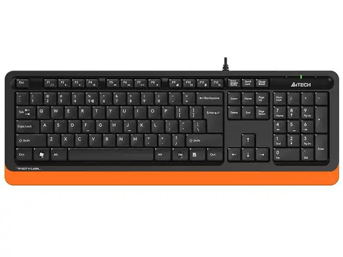 Tastatura A4TECH FSTYLER FK10 (Negru/Portocaliu)