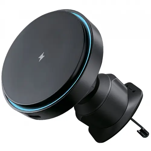Incarcator Auto Wireless Proove Light Circle, 15W, 1.67A, WHLC15010001 (Negru)