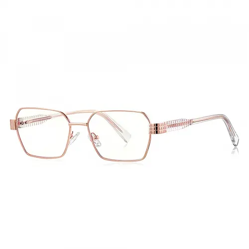 Ochelari pentru calculator Techsuit 3161, Anti-Blue Light (Roz/Auriu)