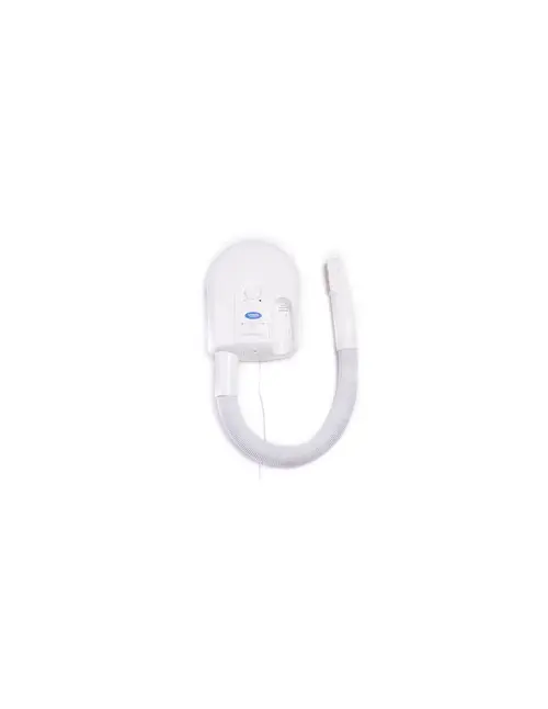 Uscator de par si corp Limpio HD 100-15, 1000 W, 15m/s, Oprire automata, Protectie umiditate, Reglaj temperatura, Priza incorporata (Alb)