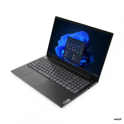 Laptop Lenovo V15 G4 ABP (Procesor AMD Ryzen™ 7 7730U (16M Cache, up to 4.50 GHz), 15.6inch FHD, 16GB, 512GB SSD, AMD Radeon Graphics, Win 11 Pro, Negru)