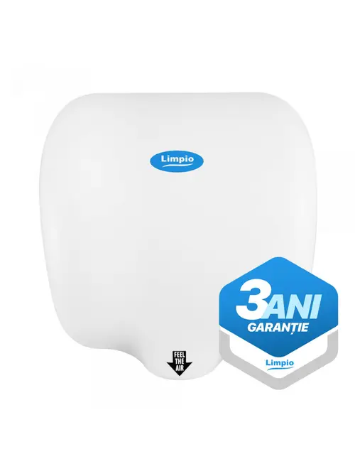 Uscator de maini Limpio HD88, 1800 W, 60 m/s, IPX1, 7A (Alb)