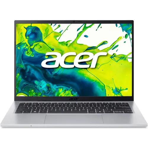 Laptop Acer Aspire Go 14 AG14-72P (Procesor Intel Core i3-1305U (10M Cache, up to 4.50 GHz) 14inch WUXGA, 16GB DDR4, 512GB SSD, Intel UHD Graphics, Argintiu)